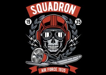 Squadron Air Force t shirt design to buy