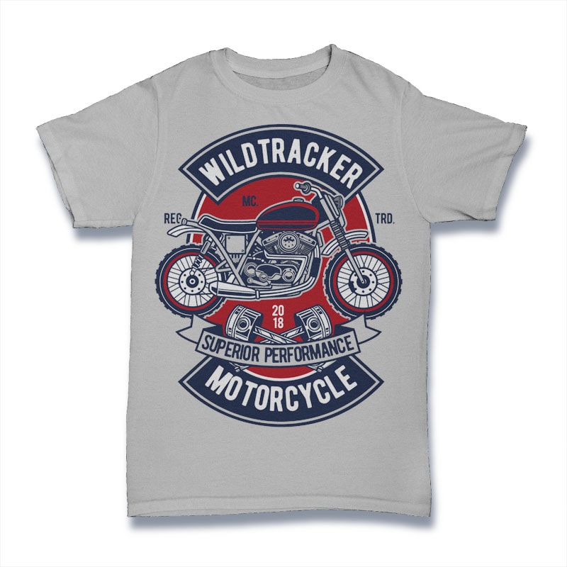 Wild Tracker vector shirt designs