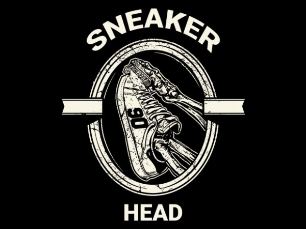 Sneaker head tshirt