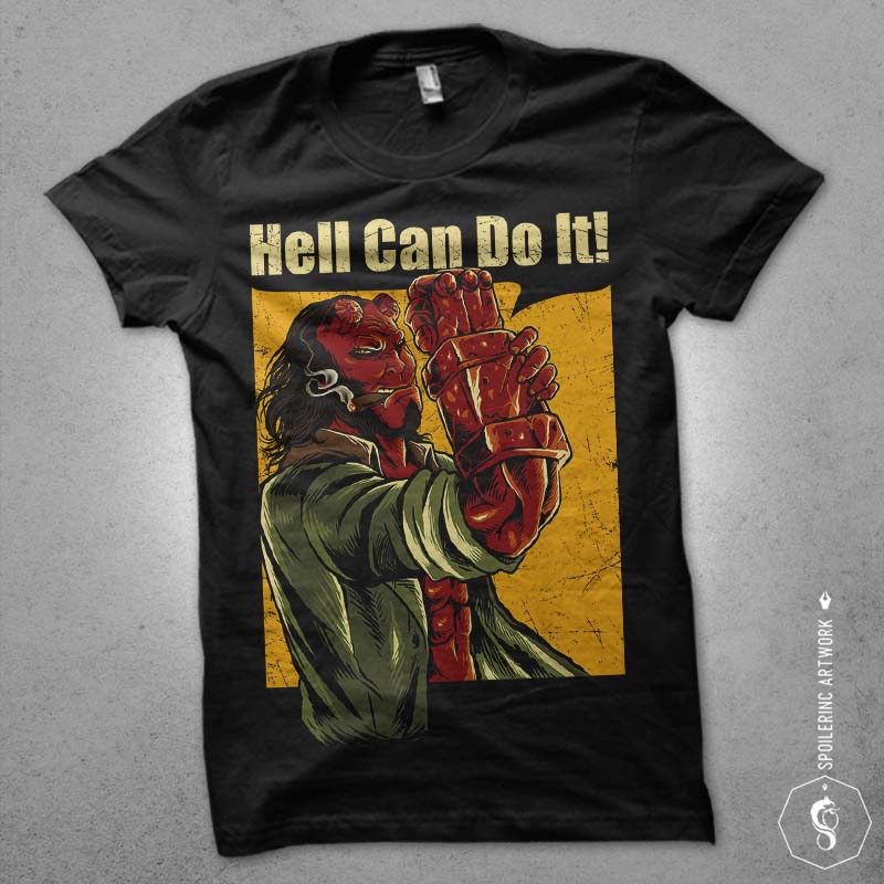 hell yeah! tshirt design t shirt designs for print on demand