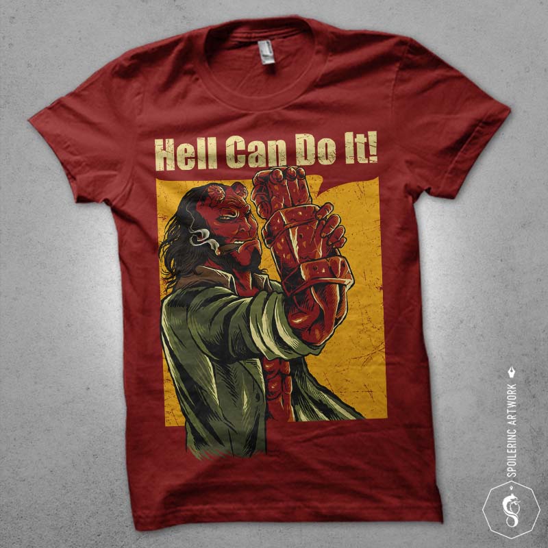 hell yeah! tshirt design t shirt designs for print on demand