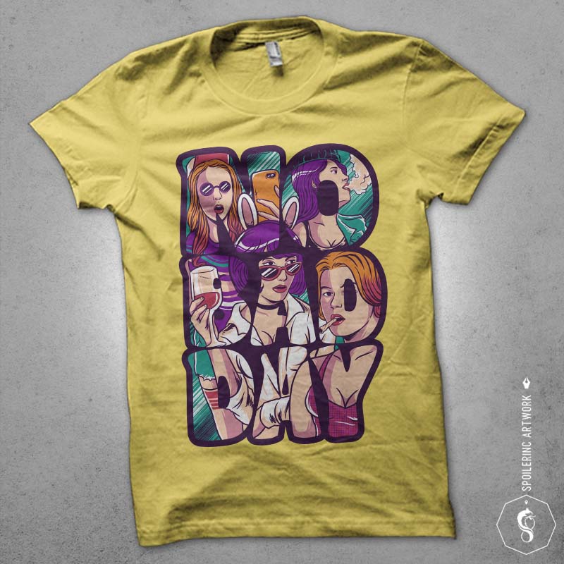 no bad day Graphic t-shirt design t shirt designs for print on demand