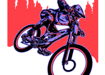 mtb t shirt design template