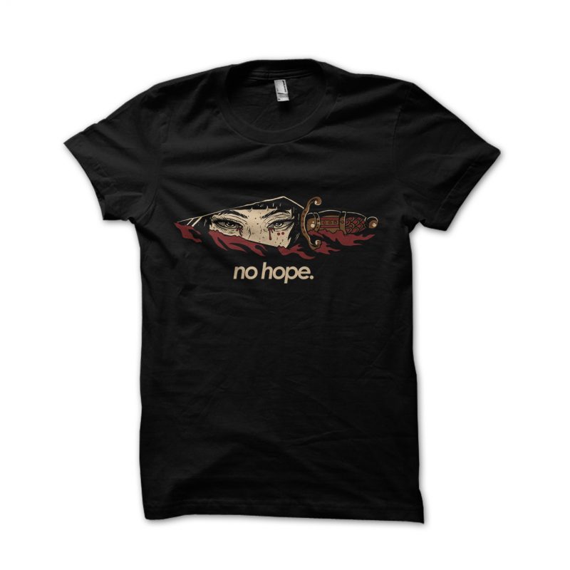 No Hope t shirt designs for merch teespring and printful