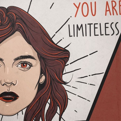 You are limiteless know your power vector t-shirt design