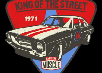 KING OF THE STREET t shirt design to buy