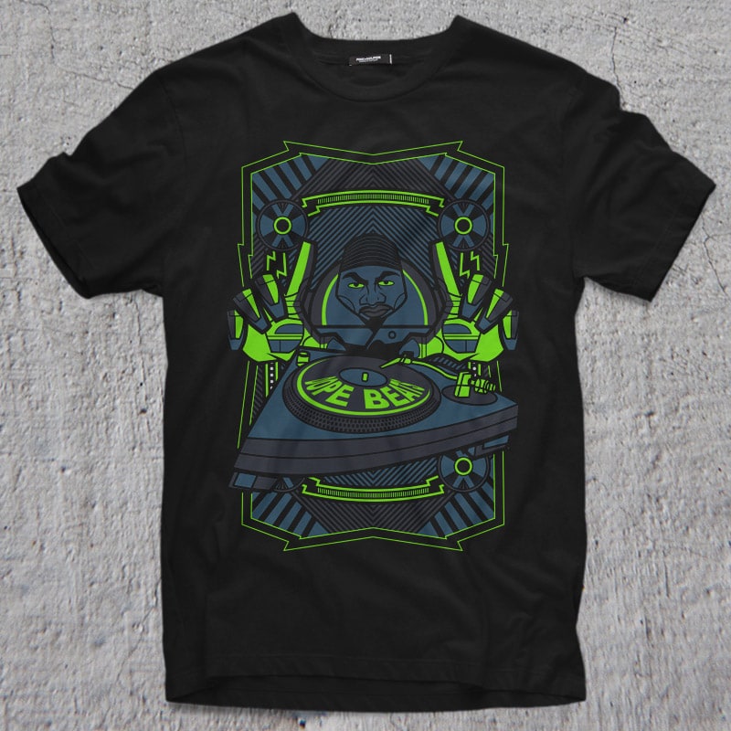 DOPE BEAT vector shirt designs