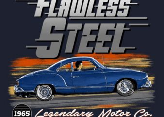 FLAWLESS STEEL shirt design png