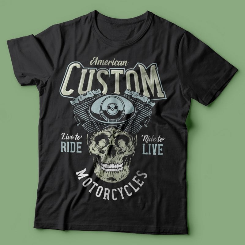 American custom. Vector T-Shirt Design tshirt design for merch by amazon
