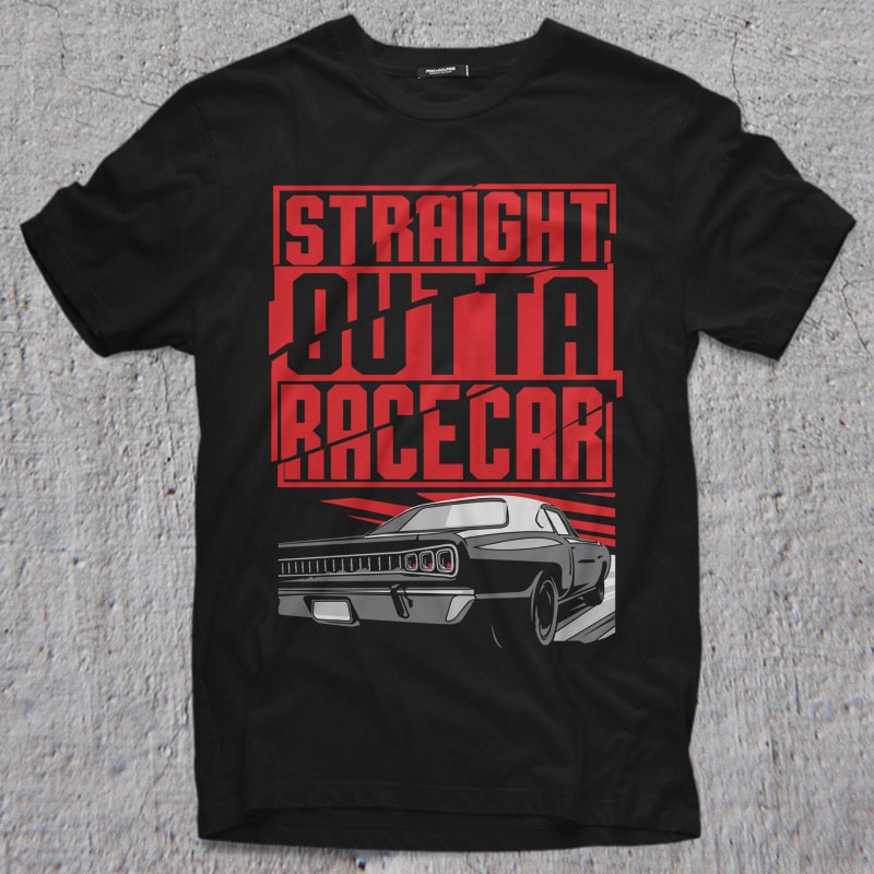 RACECAR commercial use t-shirt design - Buy t-shirt designs