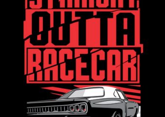 RACECAR commercial use t-shirt design