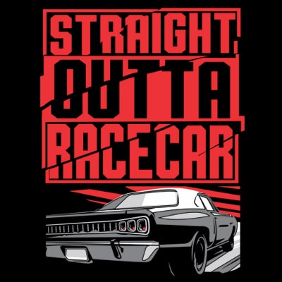 Racecar commercial use t-shirt design
