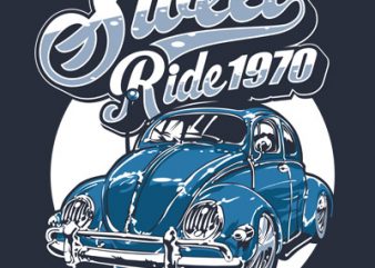 SWEET RIDE tshirt design for sale