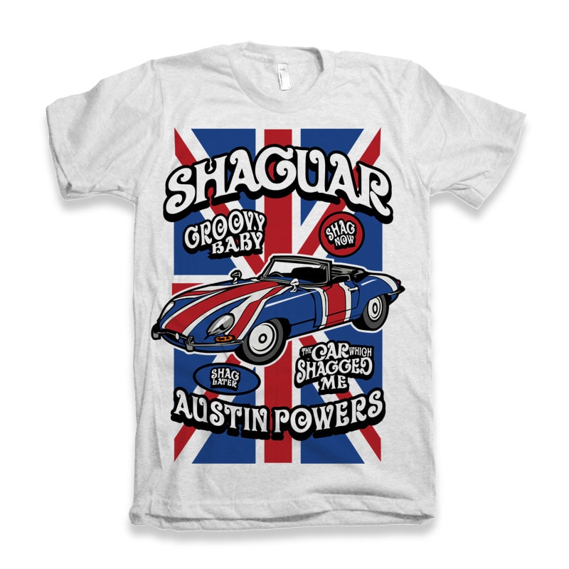 Shaguar vector shirt designs