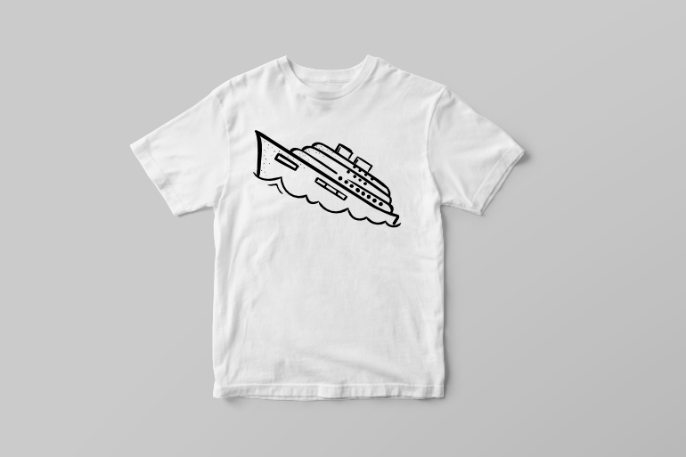 Sinking ship t shirt designs for printful