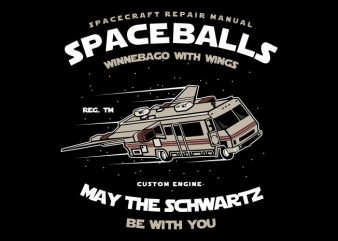 Space Balls t shirt design for purchase