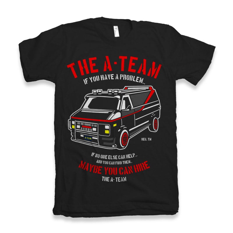 T shirt a team sale