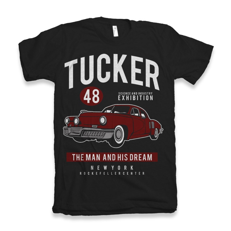 Tucker 48 t shirt designs for merch teespring and printful