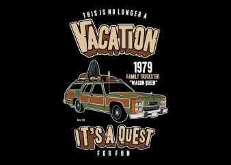 Vacation vector t-shirt design