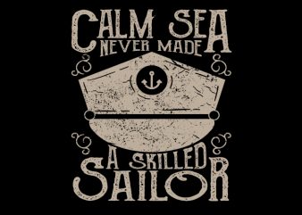 Sailor Club Vector T-Shirt Design