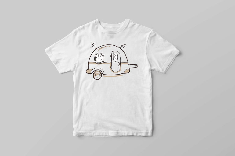 caravan trailer mobile home camping vector t shirt printing design vector t shirt design