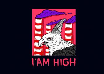 I’AM HIGH T-SHIRT DESIGN