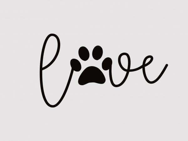 Dog Love T Shirt Design For Sale Buy T Shirt Designs