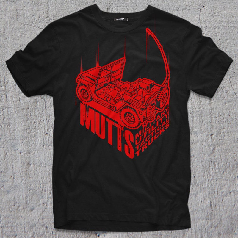 MUTTS t shirt designs for merch teespring and printful