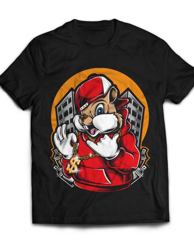 Funky Squirrel t shirt designs for teespring