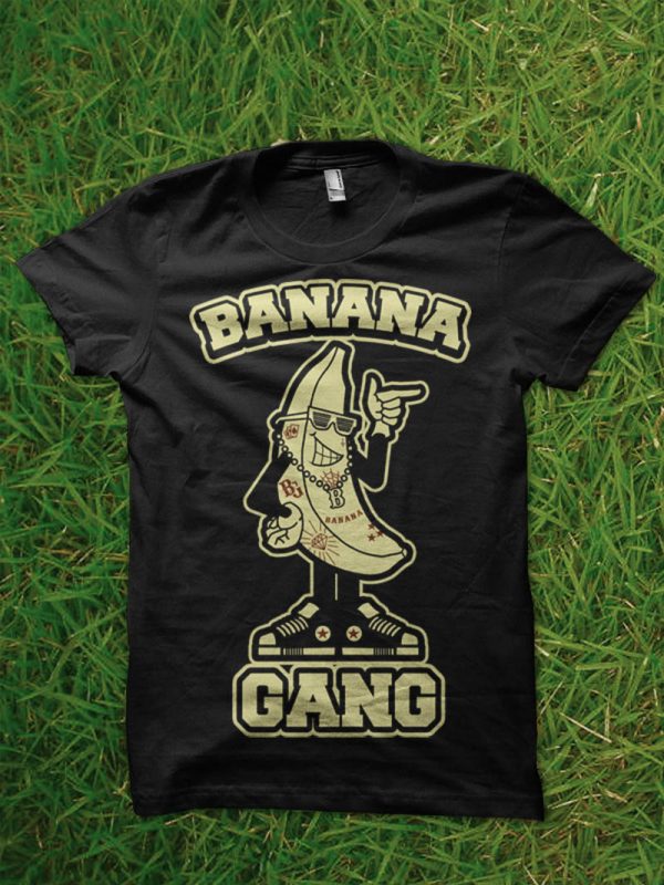 banana tshirt design commercial use t shirt designs