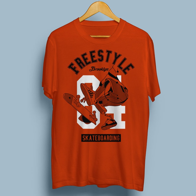 FREESTYLE commercial use t shirt designs