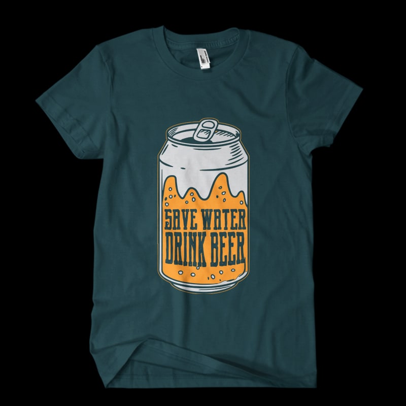 beer can Vector t-shirt buy t shirt designs artwork