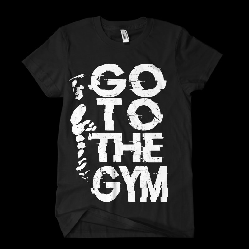 gym Vector t-shirt design buy t shirt designs artwork