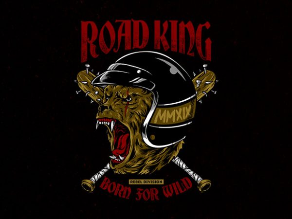 road king Graphic t-shirt design road king Graphic t-shirt design