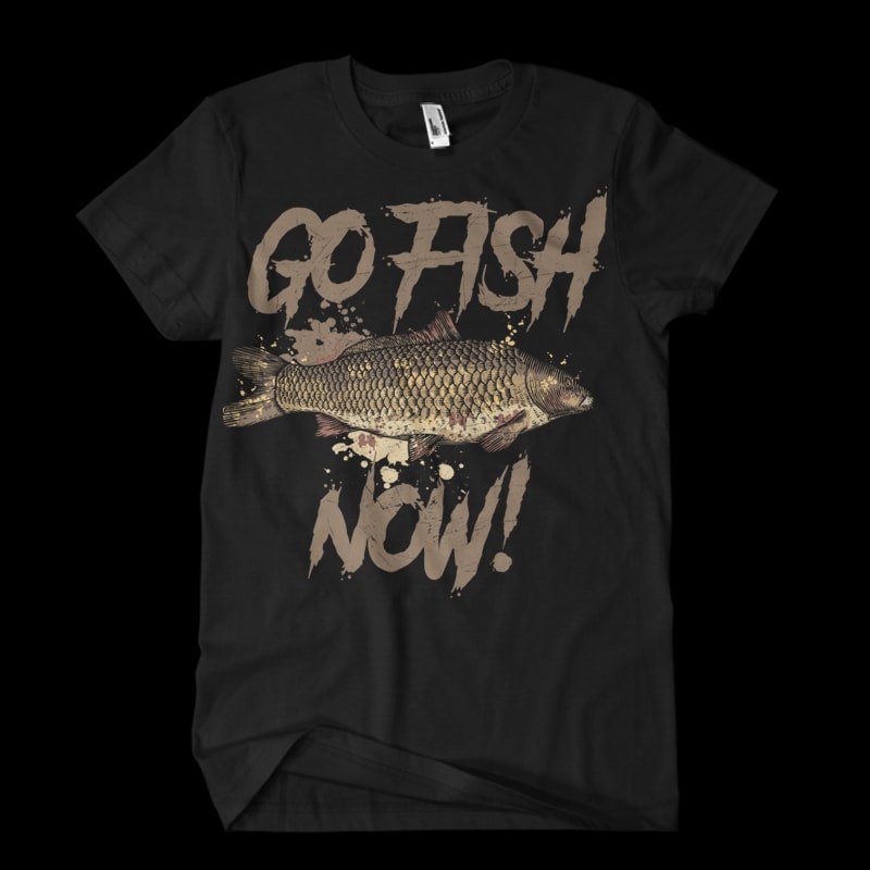 go fish Vector t-shirt buy t shirt designs artwork