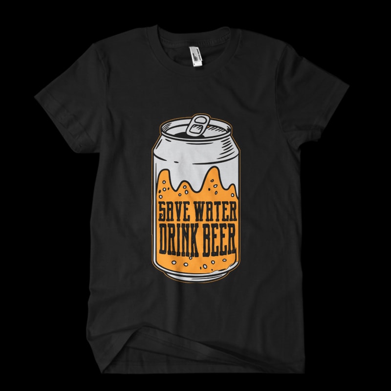 beer can Vector t-shirt buy t shirt designs artwork