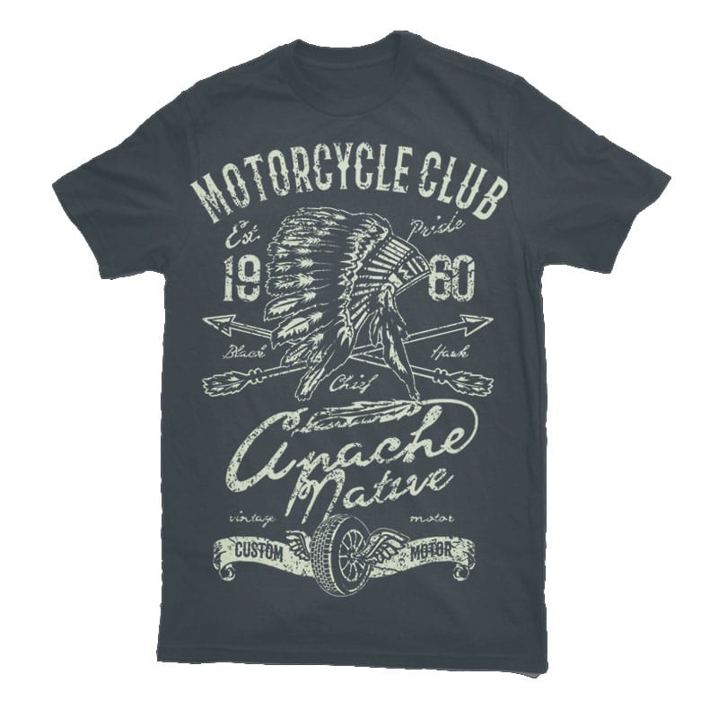 Apache Motor Club buy tshirt design