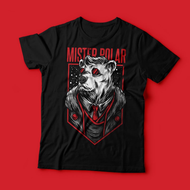 Mister Polar T-Shirt Design buy t shirt design