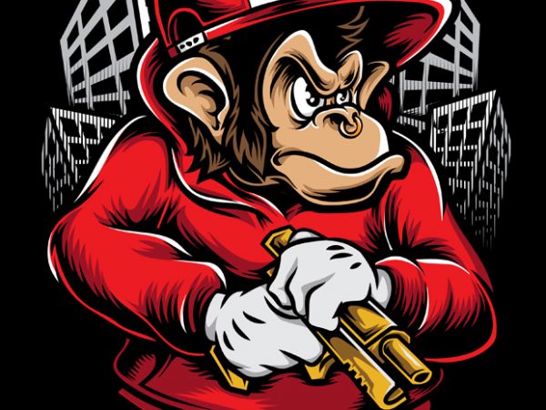 Chimpz design for t shirt