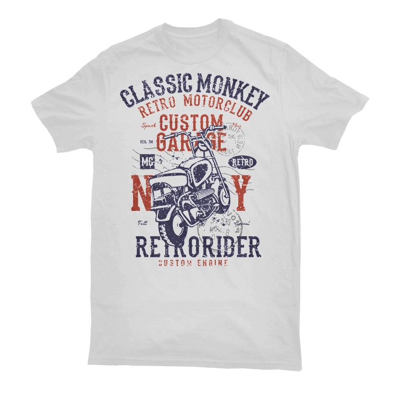 Classic Monkey t shirt designs for teespring