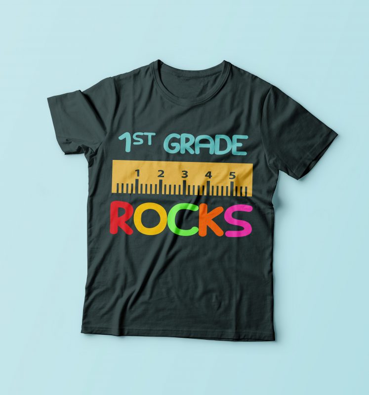 1st Grade Rock shirt