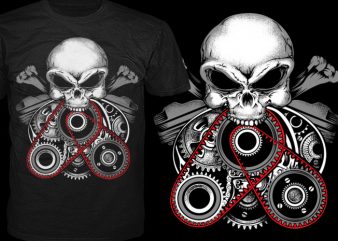 Inside Engine design for t shirt