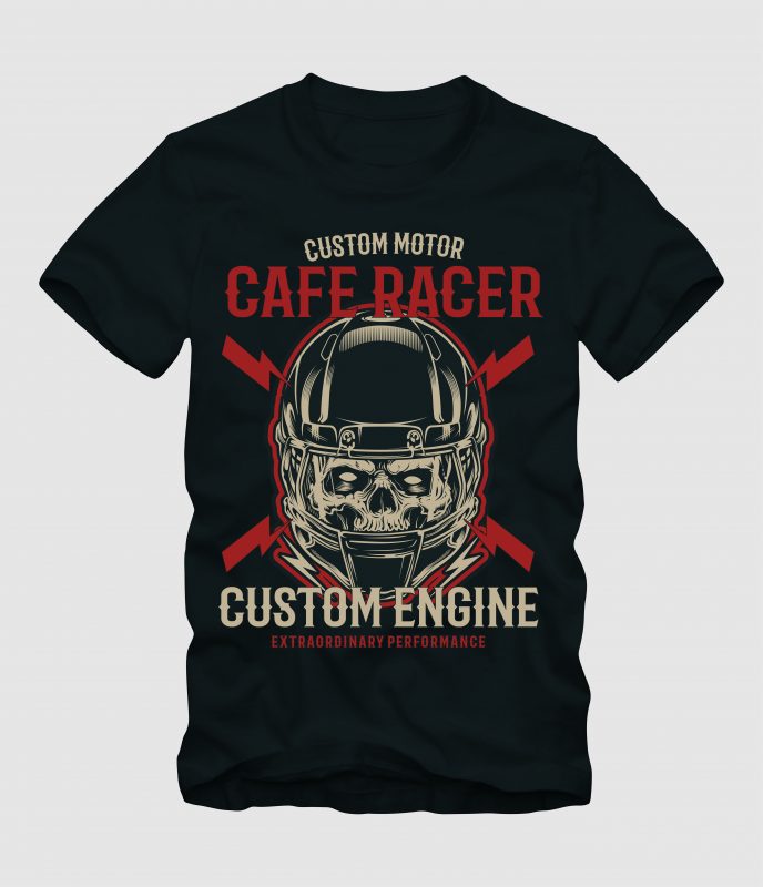 caferacer buy tshirt design