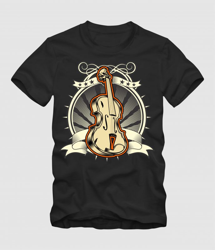 The Classical Music Violin tshirt factory