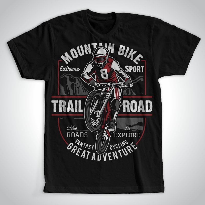 Mountain Bike tshirt-factory.com