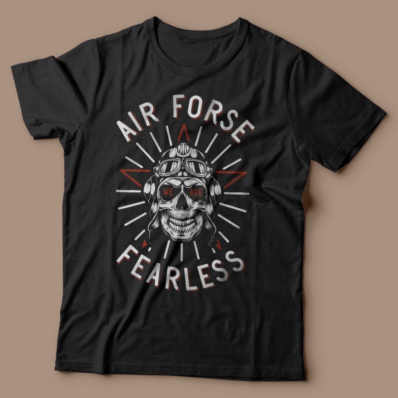 Air Force. Vector T-Shirt Design buy tshirt design