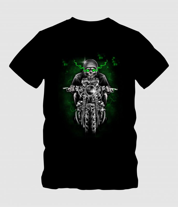 Phantom Rider t shirt designs for printify