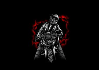 Ride to Hell shirt design png