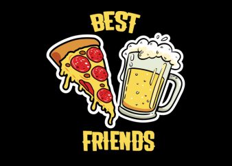 best frineds Vector t-shirt design