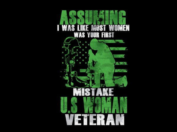 Assuming i was like most women vector t-shirt